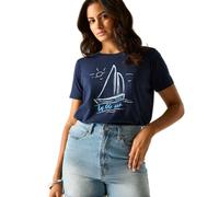 Regatta Filandra IX Damen T-Shirt navy sailboat 52 navy sailboat 52