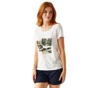 Regatta Filandra Viii Kurzarm-t-shirt 34 White Photo