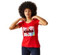 Regatta Filandra Viii Kurzarm-t-shirt 40 High Risk Red