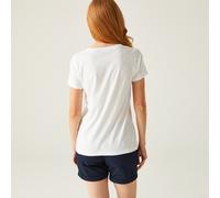 Regatta Filandra Viii Kurzarm-t-shirt 34 White Photo