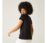 Regatta Filandra VIII T-Shirt für Damen Schwarz, Cotton, Größe: 48