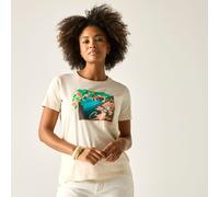 Regatta Filandra VX T-Shirt für Damen, Cotton Beige, Größe: 38