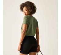 Regatta Filandra VX T-Shirt für Damen Grün, Cotton, Größe: 36