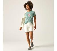 Regatta Filandra VX T-Shirt für Damen Grün, Cotton, Größe: 52