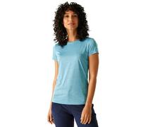 Regatta Fingal Edition Marl Damen-T-Shirt, Baselayer, schnelltrocknend, Sport-Top, Nordic-Blau
