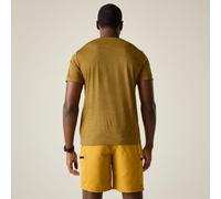 Regatta Trekking T-shirt Herren Mann Fingal Ausgabe Gelb Xl