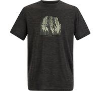 Regatta Fingal Herren Funktionsshirt mit Grafikprint ash marl L ash marl L