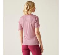 Regatta Fingal II T-shirt mit V-ausschnitt für Damen Rosa, Größe: 44