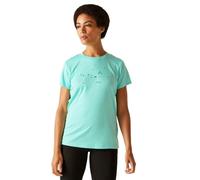 Regatta Fingal IX Damen-T-Shirt, Blau - Aruba Blue, 52