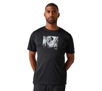Regatta Fingal IX Herren-T-Shirt, Schwarz, L
