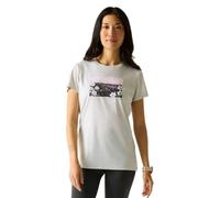 Damen T-Shirt Regatta Fingal Gris 48
