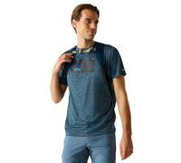 Regatta Herren T-shirt Kurzarm Mann Fingal Blau Xl