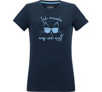 Regatta Fingal Slogan Damen Funktionsshirt navy 42 navy 42