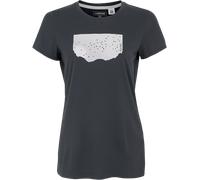 ,"Regatta Fingal Stretch Damen T-Shirt" seal grey 48 seal grey 48