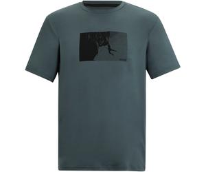 Regatta Fingal Stretch Herren Funktionsshirt mit Grafikdruck dark storm S dark storm S