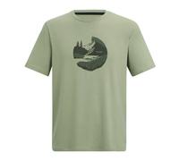 Regatta Kurzarm-t-shirt Herren Mann Fingal Stretch Grün Größe 5XL