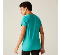 Regatta Fingal Stretch T-Shirt für Damen Blau, Größe: 42