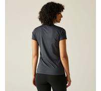Regatta Funktionsshirt "Fingal" in Anthrazit - 61% | Größe 38 | Damen Outdoor Tops Shirts