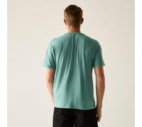 Regatta Fingal Stretch T-Shirt mit Graphic-Print für Herren Grün, Größe: 4XL