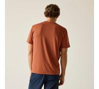 Regatta Kurzarm-t-shirt Für Herren Mann Fingal Stretch Orange 3xl