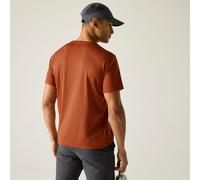 Regatta Kurzärmeliges T-shirt Für Männer Mann Fingal Rot L