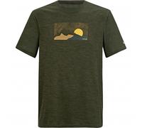 Regatta Fingal T-Shirt mit Graphic-Print Herren (Dark Khaki Marl) Dark Khaki Marl L