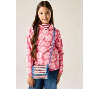 Regatta Fleecepullover "Hot Shot II" in Pink - Größe 176 | Kids Fleecejacken Fleecepullover