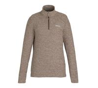 Regatta Fleecepullover "Sweethart Marl" in Hellbraun - Größe 44 | Damenpullover