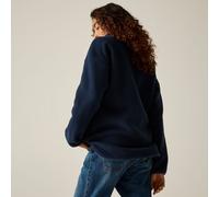 Regatta Frankie Borg-Fleece mit langem Schnitt und halblangem Reißverschluss für Damen Blau, Größe: 34