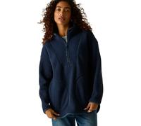 Regatta Frankie Borg Longline Fleece Mit Halbem Reißverschluss 46 Navy