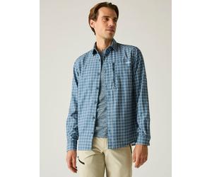 Regatta Funktionshemd "Anti-Insect Travel Light" in Blau - Größe L | Herren Sportshirts