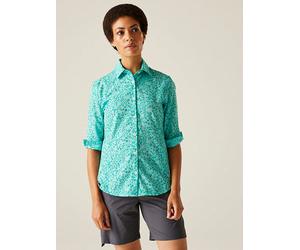 Regatta Funktionshemd "Kinnis" in Türkis - Größe 36 | Damen Outdoor Tops Shirts