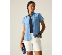 Regatta Funktionshemd "Mindano VIII" in Blau - Größe 38 | Damen Outdoor Tops Shirts