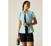 Regatta Funktionshemd "Mindano VIII" in Türkis - Größe 36 | Damen Outdoor Tops Shirts
