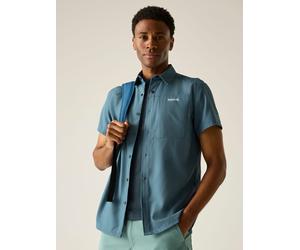 Regatta Funktionshemd "Travel Light" in Blau - Größe S | Herren Sportshirts