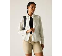 Regatta Anti-Insect Travel Light Damen Langarmbluse barely white petal print 42 barely white petal print 42