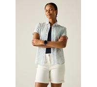 Regatta Funktionshemd "Travel Light" in Weiß - Größe 34 | Damen Outdoor Tops Shirts