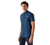 Regatta Funktionshemd "Travel Packaway" in Dunkelblau - Größe L | Herren Sportshirts