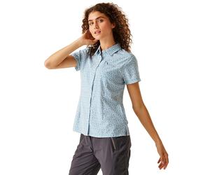 Regatta Funktionshemd "Travel Packaway" in Hellblau - Größe 34 | Damen Outdoor Tops Shirts
