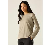 Regatta Funktionslongsleeve "Mindo" in Beige - Größe 44 | Damen Outdoor Tops Shirts