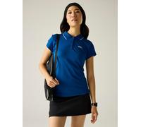Regatta Funktionspoloshirt "Maverick V" in Blau - Größe 48 | Damen Outdoor Tops Shirts