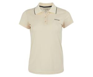 Regatta Funktionspoloshirt "Maverick V" in Creme - Größe 52 | Damen Outdoor Tops Shirts