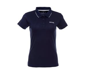 Regatta Funktionspoloshirt "Maverick V" in Dunkelblau - Größe 38 | Damen Outdoor Tops Shirts