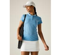Regatta Funktionspoloshirt "Maverick V" in Hellblau - Größe 42 | Damen Outdoor Tops Shirts