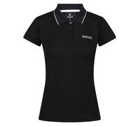 Regatta Funktionspoloshirt "Maverick V" in Schwarz - Größe 34 | Damen Outdoor Tops Shirts