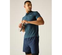 Regatta Funktionspoloshirt "Maverik Stretch" in Petrol - Größe L | Herren Sportshirts