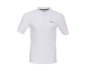 Regatta Funktionspoloshirt "Maverik V" in Weiß - Größe M | Herren Sportshirts