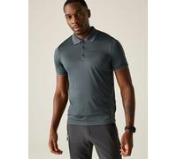 Regatta Funktionspoloshirt "Remex II" in Anthrazit - Größe M | Herren Sportshirts