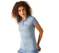 Regatta Funktionspoloshirt "Remex II" in Blau - Größe 48 | Damen Outdoor Tops Shirts