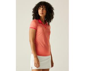 Regatta Funktionspoloshirt "Remex II" in Orange - Größe 34 | Damen Outdoor Tops Shirts